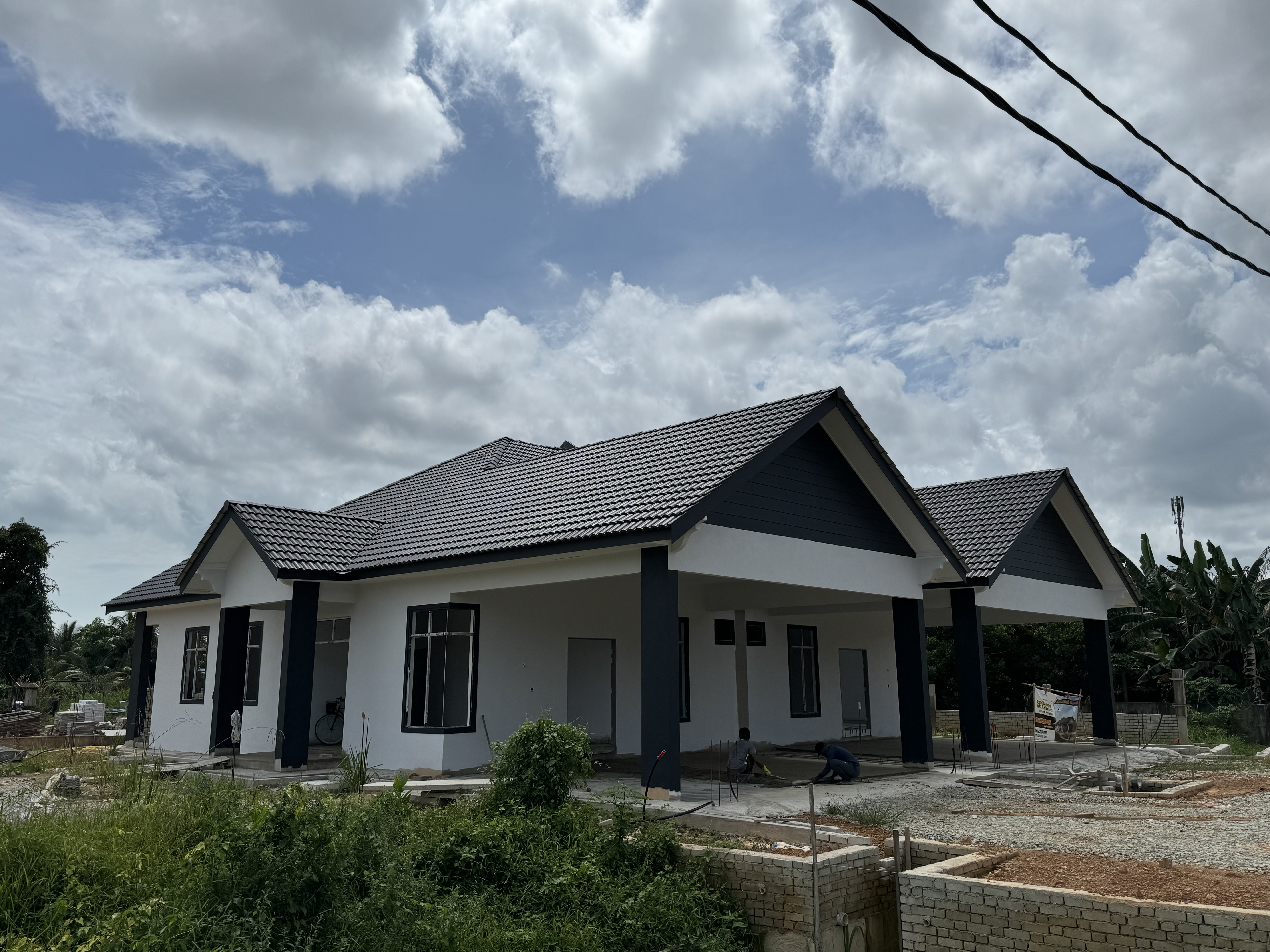 Building renovation project photograph